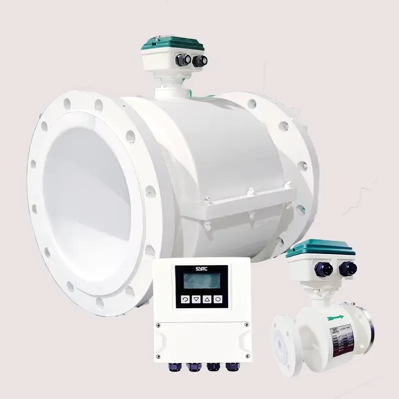 RS485 4-20mA Pulse HART Electromagnetic Flow Meter | Digital Magnetic Water Liquid Flowmeter Medidor De Flujo Price