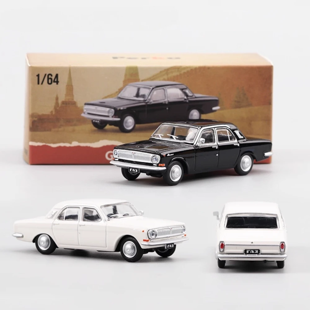 

Mini 1:64 GAZ-24 LADA 2105 Car Model Toy Shock Absorption Vintage Cars Models High Simulation Toys Children's Interactive Gifts
