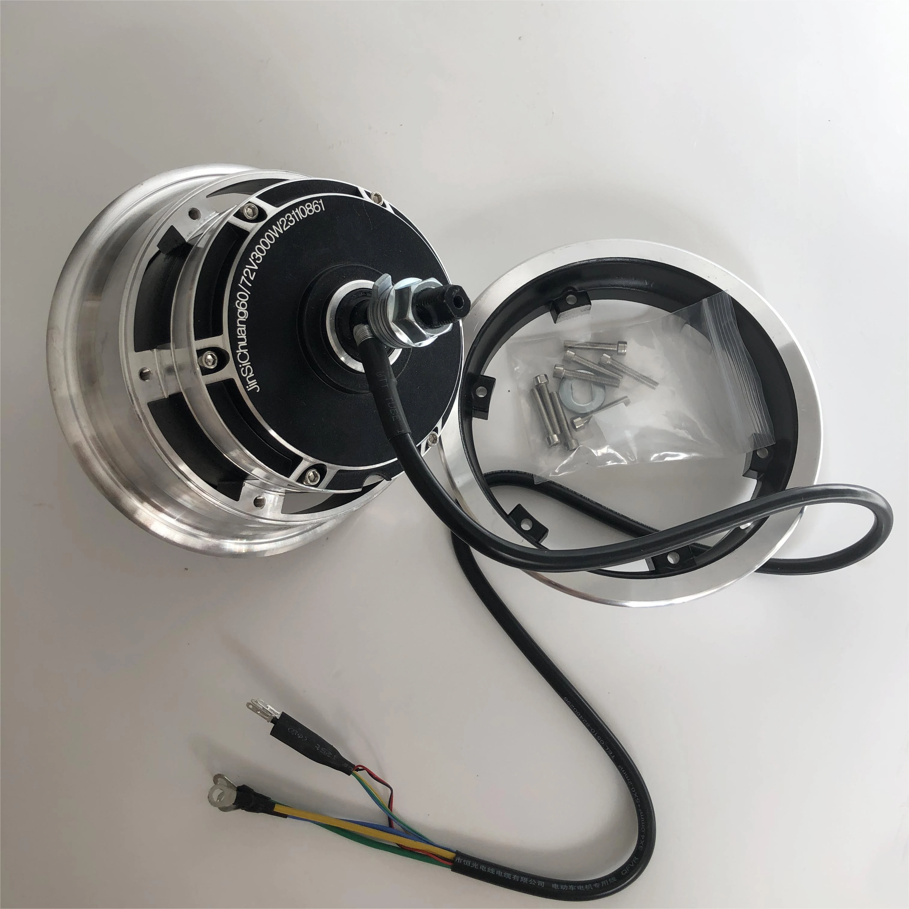 BLDC Gearless Scooter Motor Split Design for 11 \