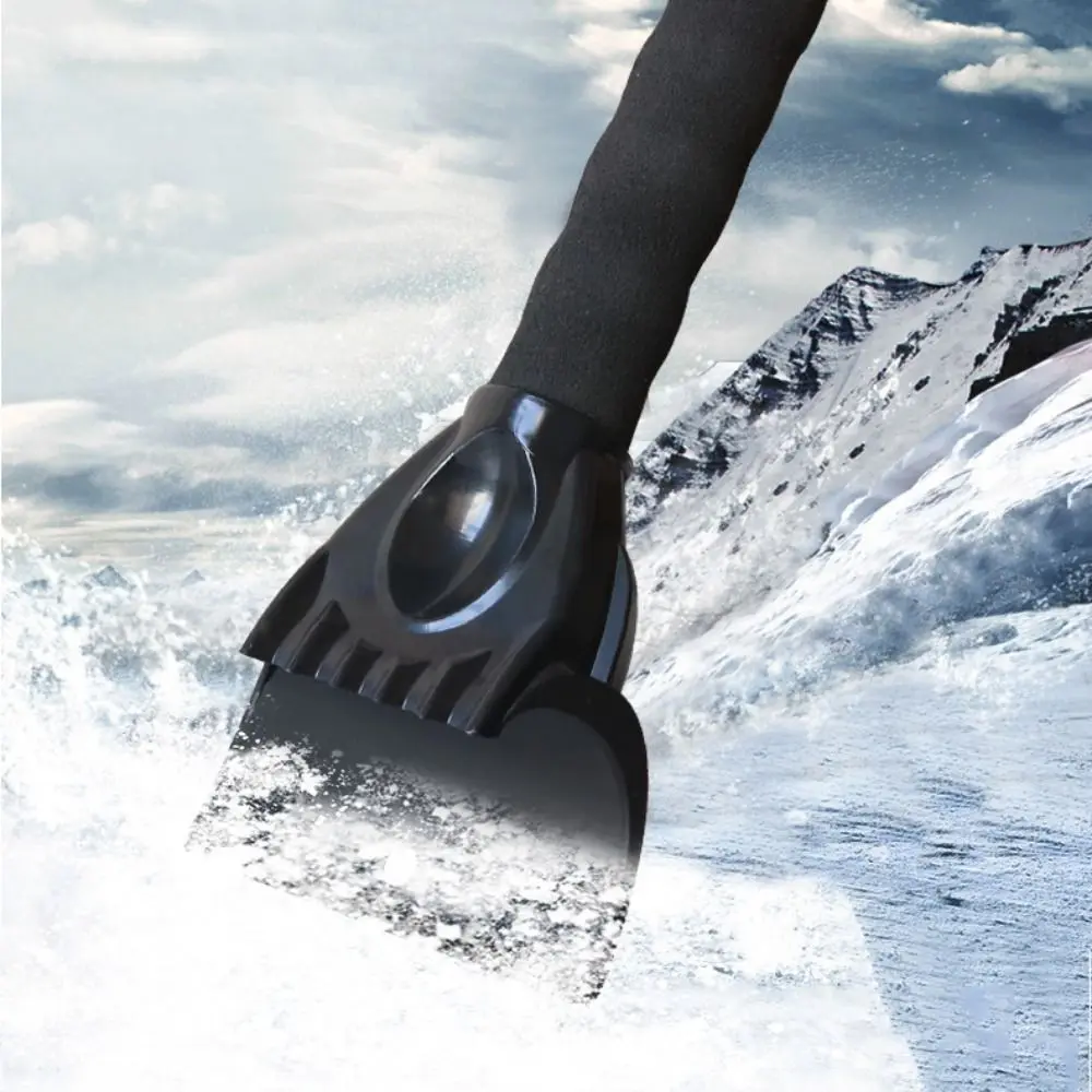 New High Efficiency Car Snow Shovel Sturdy Labor-saving Car Defrost Scraper Multifunctional Portable Car Windows Snow Cleaner