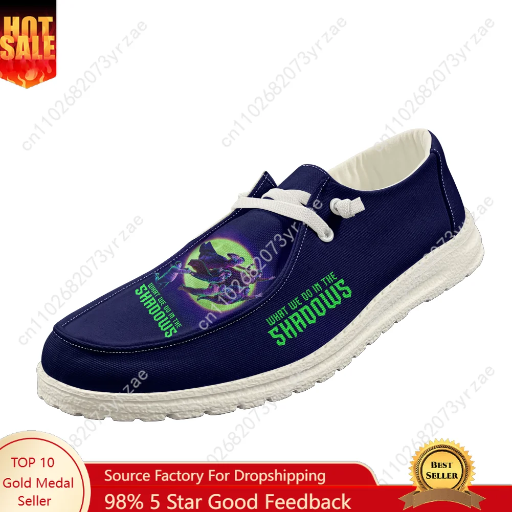 What We Do in The Shadows Casual Shoe Mens Womens Breathable Flat Footwear Indoor Outdoor Fashion Pattern Shoes Custom Footwear