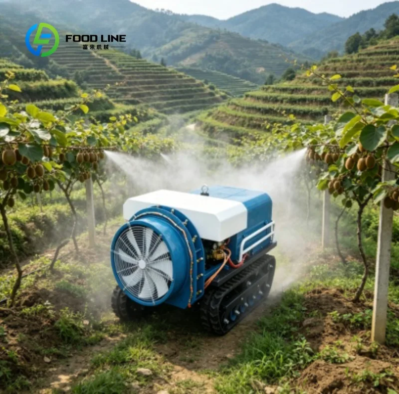 Custom Air-driven Remote-controlled Sprinkler - Fully Automatic Tracked Sprinkler System, Suitable for Fruit Trees Lawns Gardens