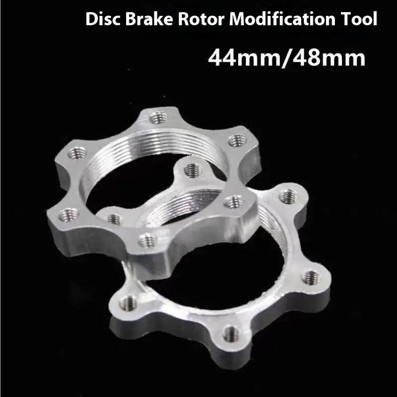 

2 шт., 44/48 мм, велосипедная ступица, дисковый тормоз, ротор свободного хода, резьбовая ступица, 6 болтов, фланец