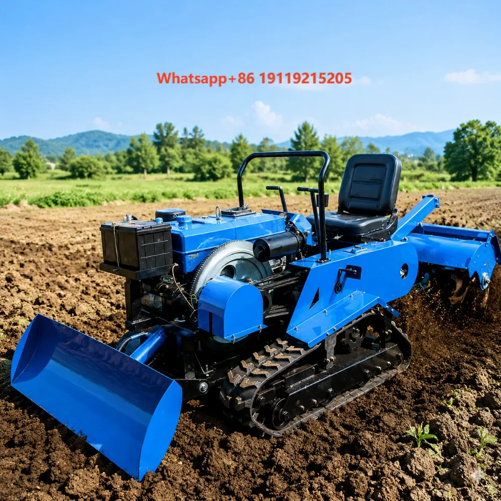 Rotary Tiller Industrial Grade Anti Corrosion Structure Field Cultivating