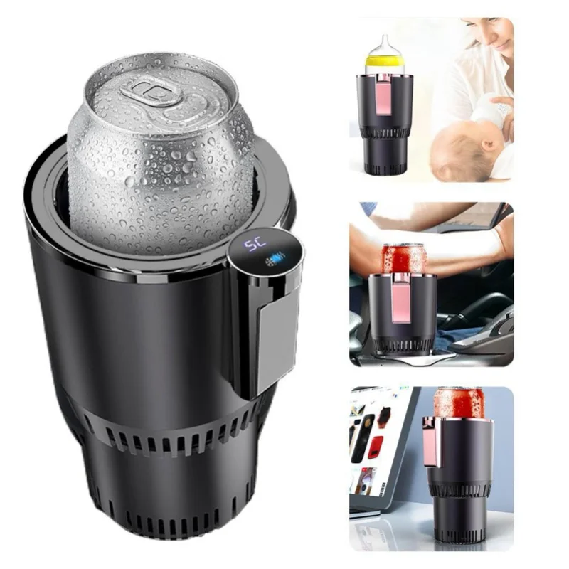

Car Cooler Warmer Cup Auto Car Cooling And Heating Cup Practical Car Refrigerator Cooler