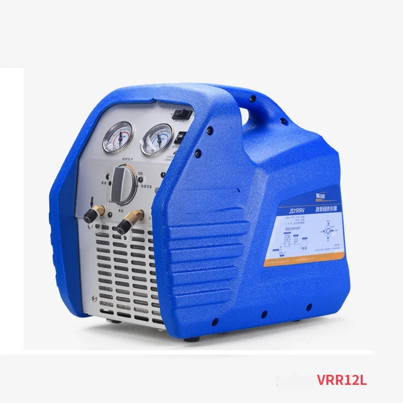 2025 VRR12L Refrigerant Filling Refrigerant Fluorine Extractor 220V Mini Air Conditioning Refrigerant Freon Recovery Machine