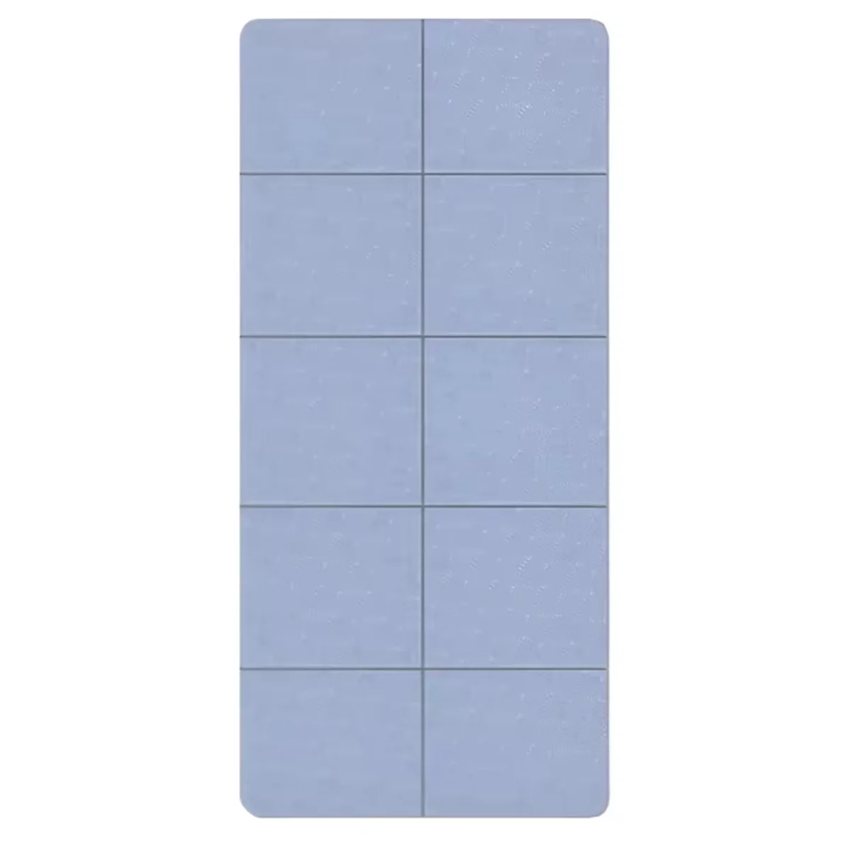 A96Q-Eco-Friendly TPE Yoga Mat, Foldable, Double-Sided Non-Slip , Ideal for Travel, Pilates & Floor Workouts Blue