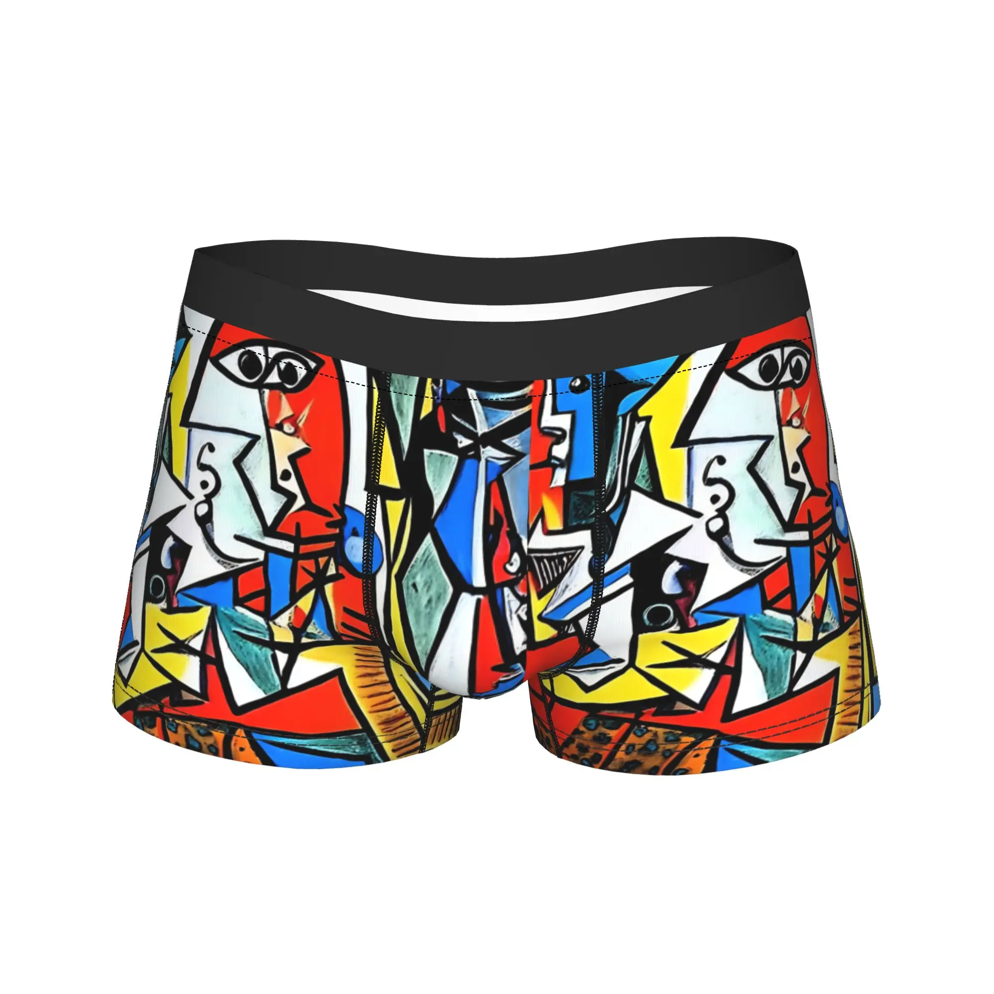 

Pablo Picasso Artwork Shorts Briefs Underwear Hot Sale Males Classic Boxer Shorts Custom Plus Size Panties