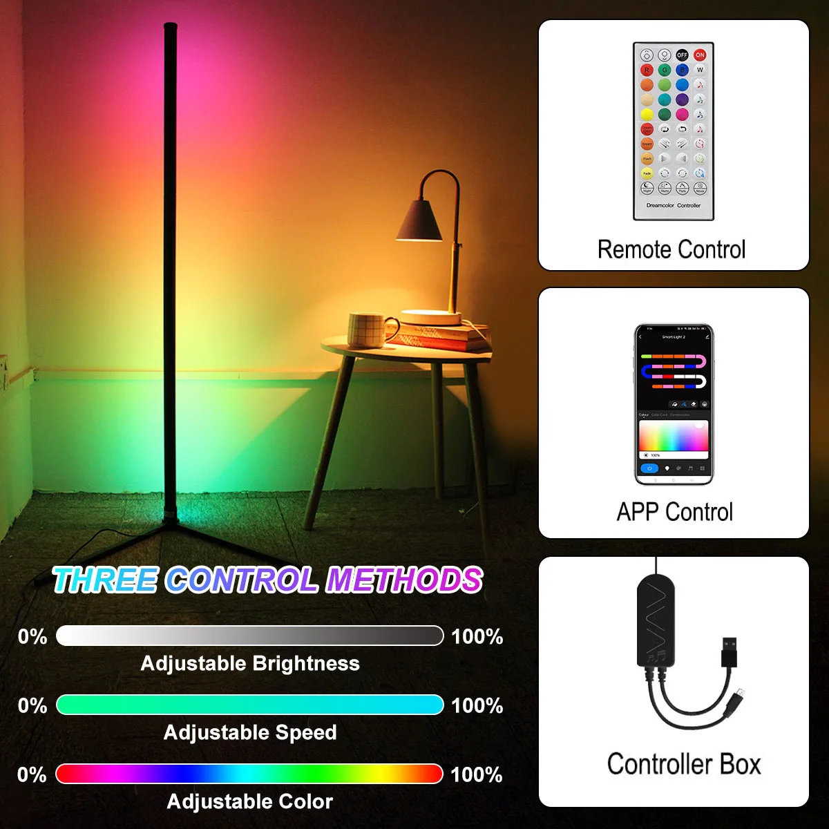 160cm Smart Tuya Wifi listwa oświetleniowa z możliwością przyciemniania listwy RGB LED lampa do sypialni światło nastrojowe do salonu do gier