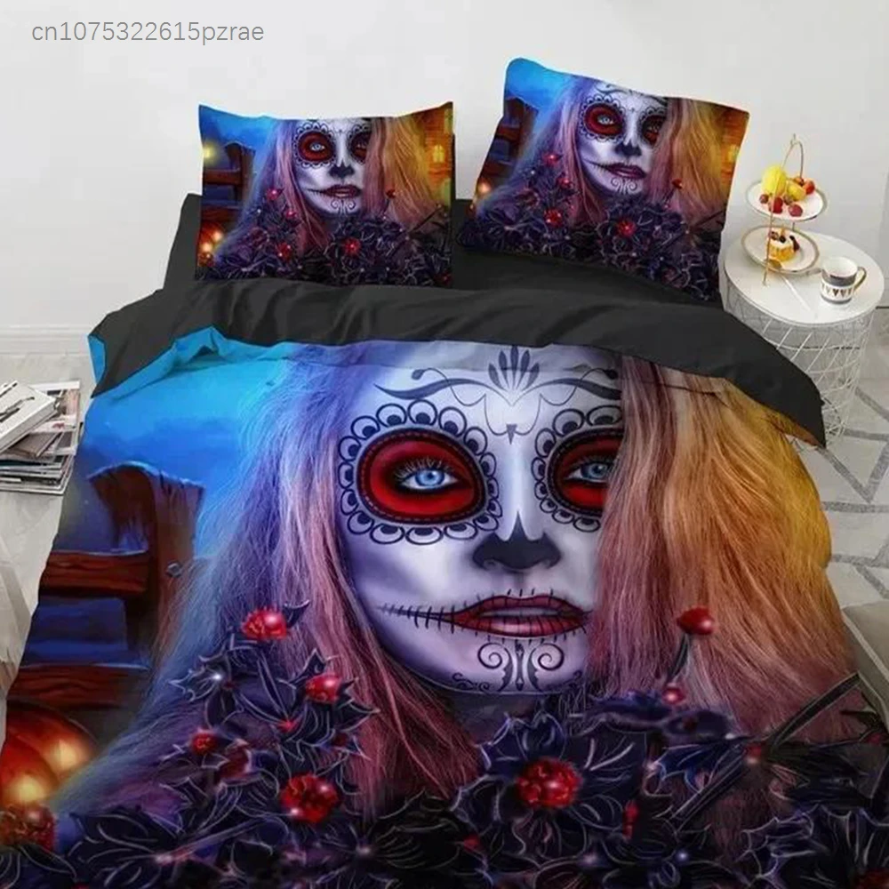 Skull Vintage Sugar Skull Girl - Vintage Home Textiles recensie en prijs