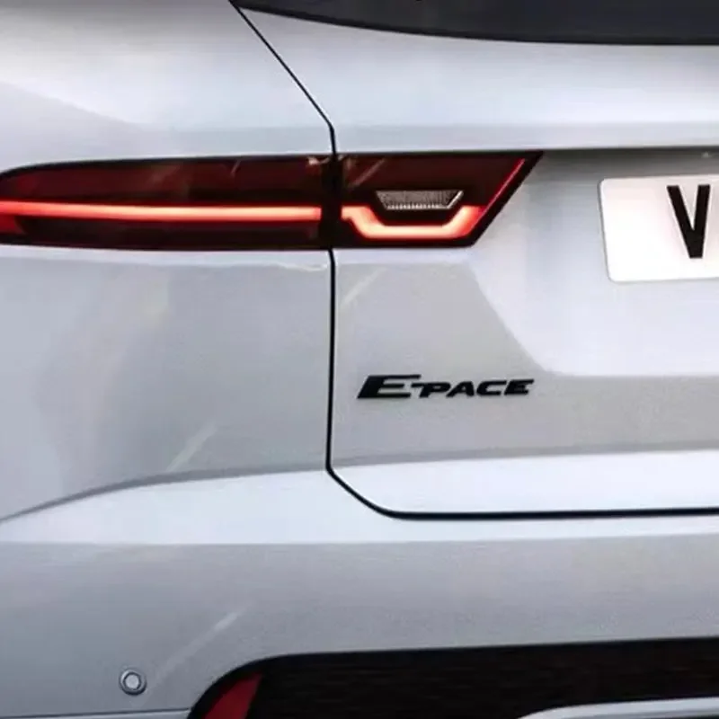 

F-PACE E-PACE F-TYPE XJL AWD XEL XFL 5.0 V8 20t 35t p200 p300 p250 XE XF logo car stickers for JAGUAR series rear trunk labels