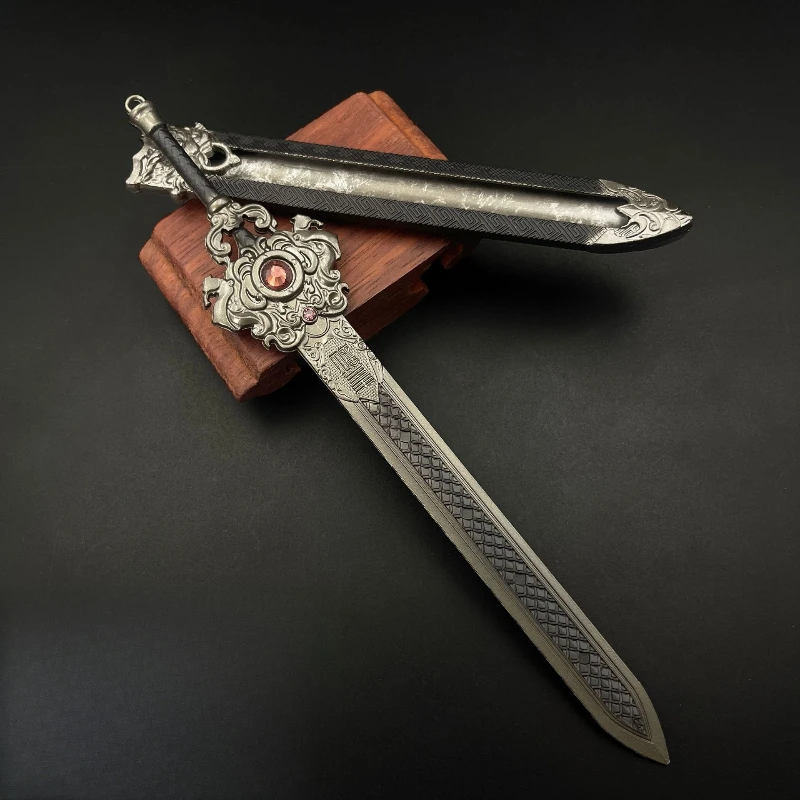 Three Kingdoms Film and TV peripherals series the heaven sword Seven Star Knife weapons Model Cosplay Props metal Crafts Boy toy