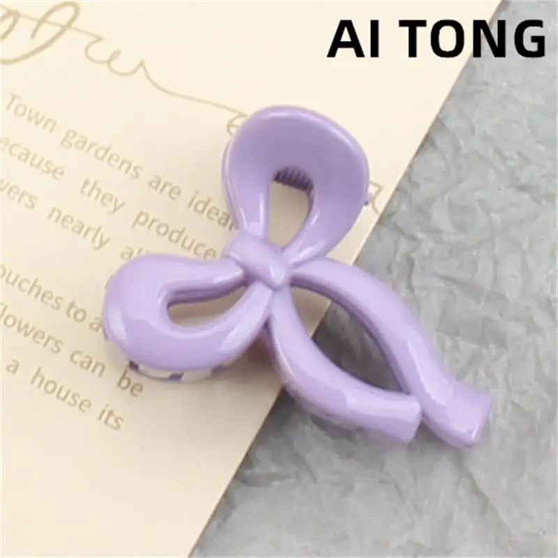 Candy colored bow tie small Grab clip feminine side bangs clip broken hair clip princess head clip hair clip hair accessory image 5