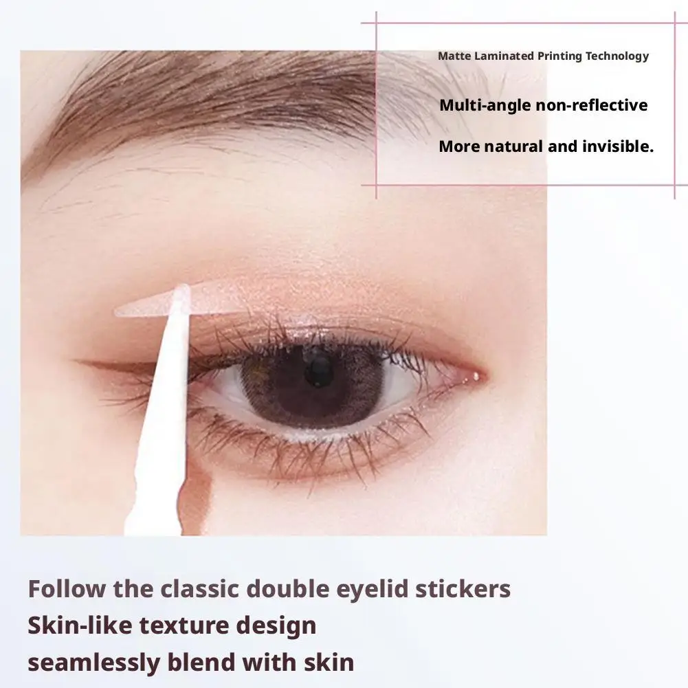 Mesh Unsichtbare Doppel Augenlid Aufkleber Wasserdicht Transparent Natürliche Selbst-klebe Augenlid Band Augen Make-Up-Tool