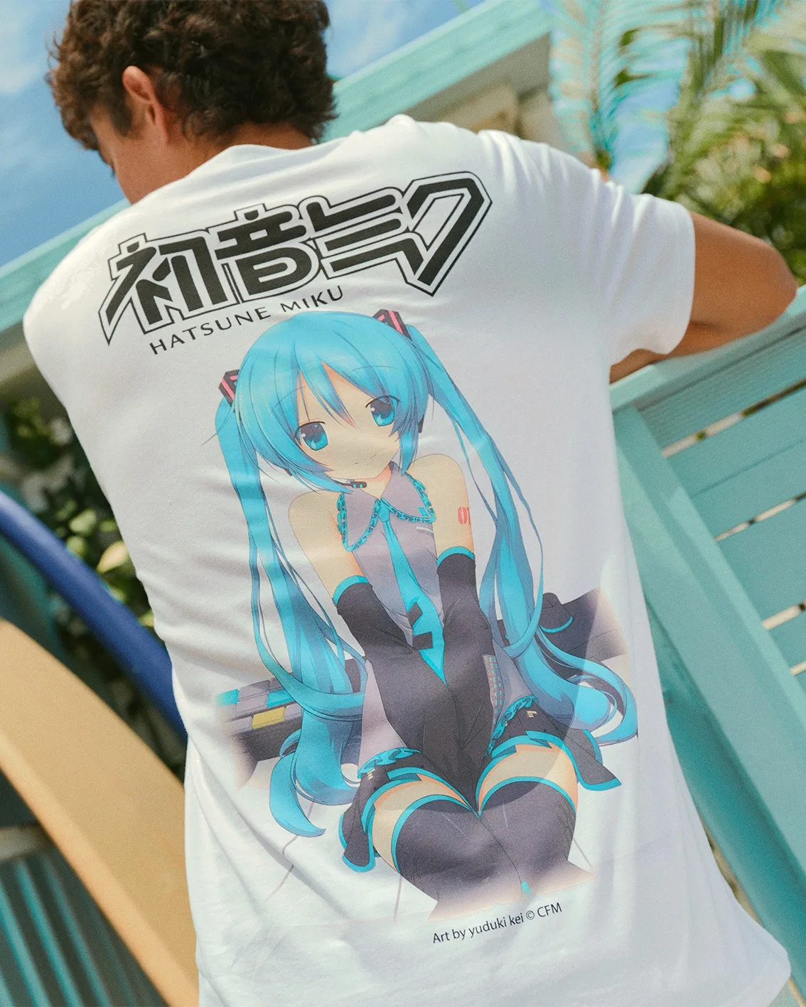 2026 Animation Hatsune Miku Cartoon Printed Short Sleeved T-shirt Loose Cotton Short Sleeved Shirt for Men and Women