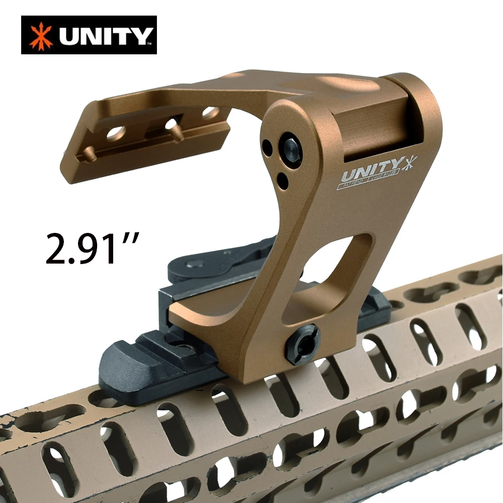 2,26'' 2,91'' Taktische UNITY Riser Mount FAST FTC Vergrößerungshalterung Passend für 20mm Picatinny-Schiene Optische Höhenhalterung für G33 G43 G45 – Detail 2