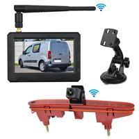Car wireless reversing camera monitoring kit, for Citroen Berlingo, Peugeot partner, Opel/Vauxhall combination, Toyota ProAce