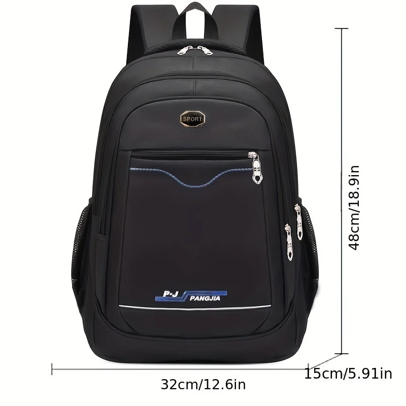 Large capacity multi-functional computer backpack, waterproof wear-resistant backpack