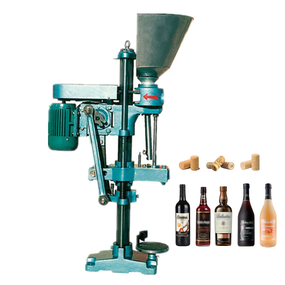 

Semi- Automatic Manual Glass Bottle Wine Cork Bottle ROPP Capping Machine for Sealing Red Wine