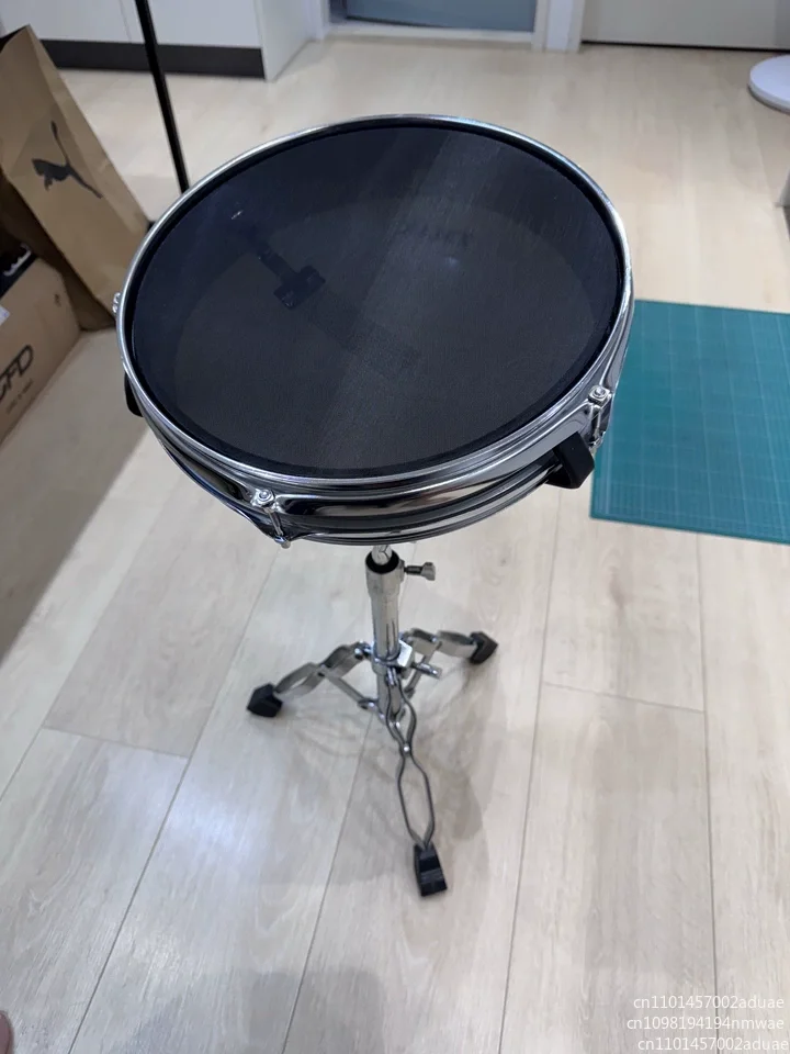 12-Inch silent double-sided dummy drum 12-inch dummy bottom drum set, practice drum beginner introduction (1)