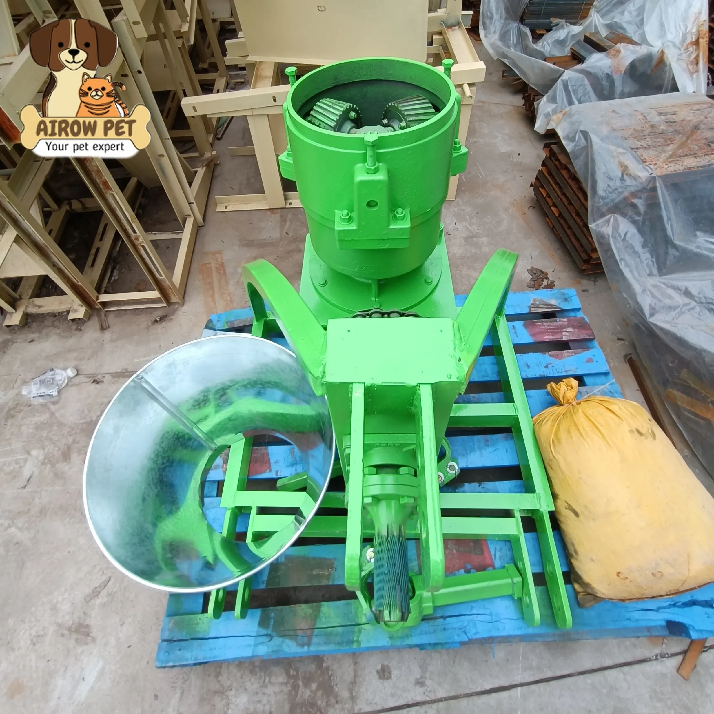 Efficient 25HP PTO  Capacity 600kg/h Animal Feed Mill  Easy to Use Feed Pellet Mill   Personnel Farmers  Use