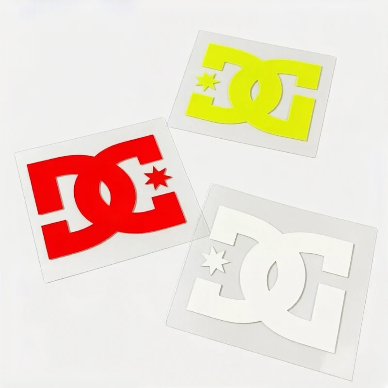 

Motorcycle Reflective Stickers DC Cool Car Stickers High Adhesive Waterproof Sunscreen Car Body Computer Skateboard Decoration