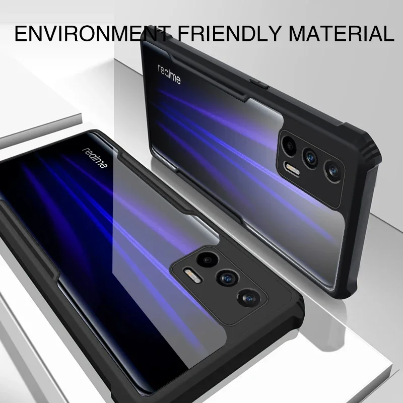 GZUSS-funda delgada para teléfono móvil, carcasa de versión Global para Realme GT NEO 5G Q3 PRO GT NEO2T X7 Max, protección de cámara, agujero pequeño