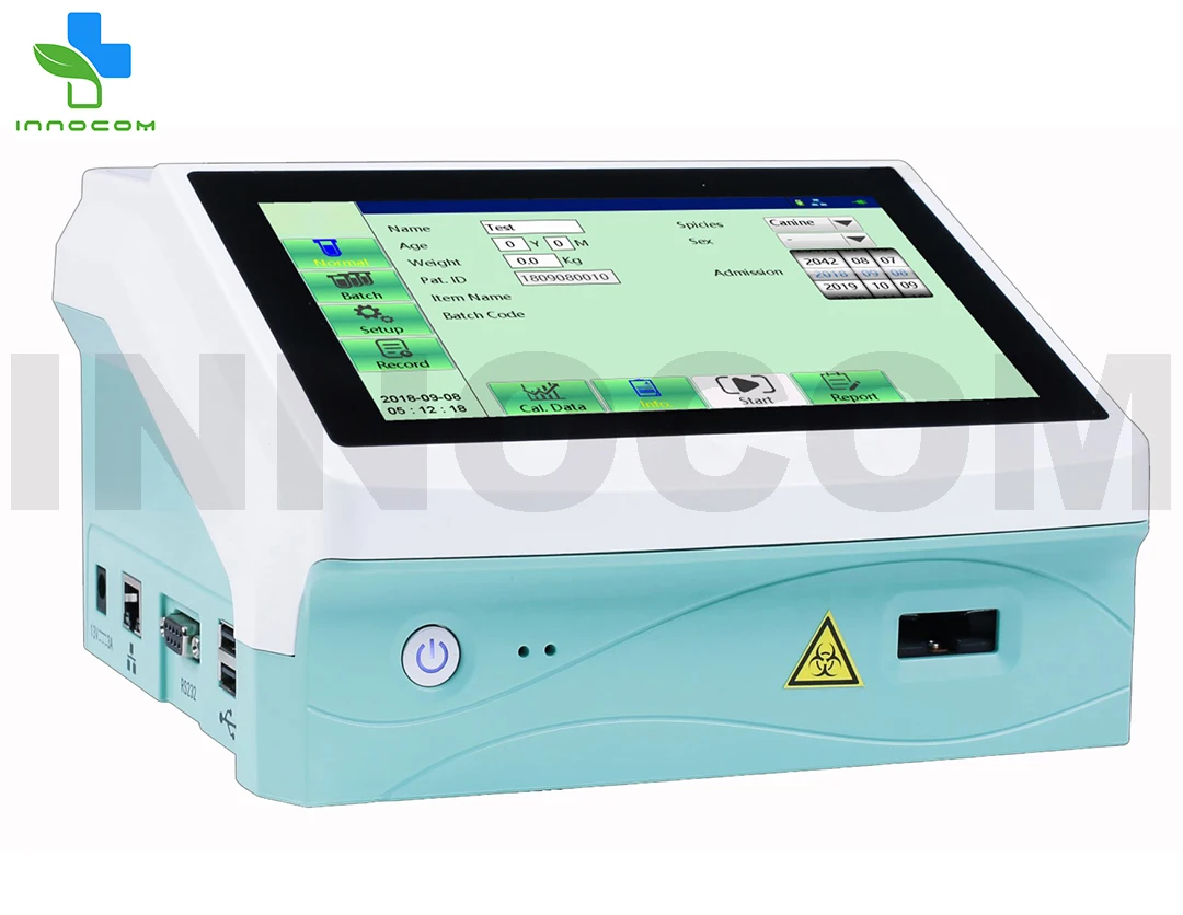 

Veterinary Fluorescence Immunoassay POCT Analyzer Dog Canine Progesterone Test /CRP/SAA/CPV/CDV Ab Progestrone Test Machine