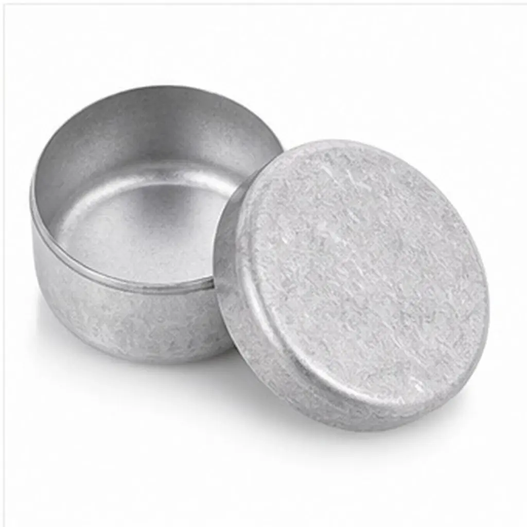 5 Pcs Aluminum Sample Pans Dish for Samples Lab Weighing Laboratory Holder Can