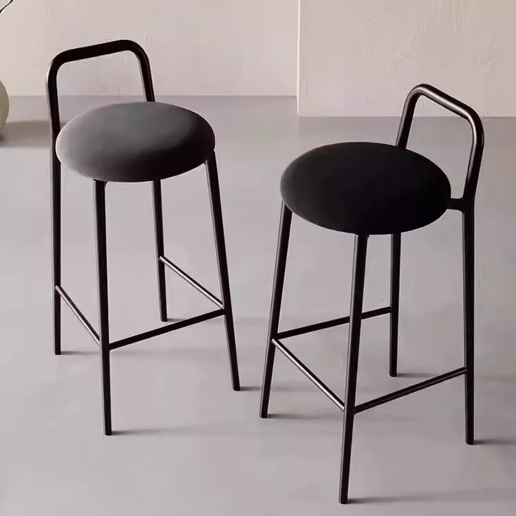 AOLIVIYA High Bar Chair Stackable Kitchen Counter Stool Coffee Chair Modern Home Island Cashier