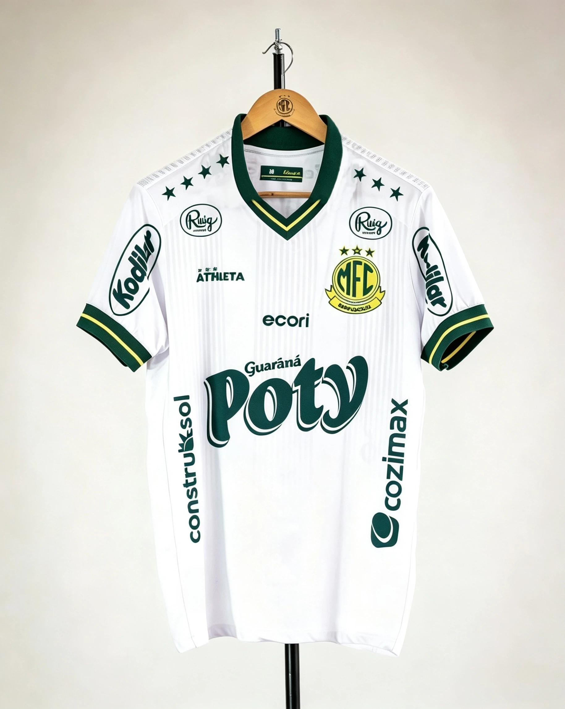 2026 New Mirassol-Style Soccer Jersey Adults-child Multi‑Color Short Sleeve Quick‑Dry T-shirt Brazil Football Fan Sports Uniform