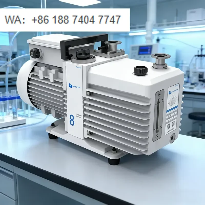 for  Energy Saving Double Stage Rotary Vane Vacuum Pump Copper Wire Motor Low Noise for University Lab