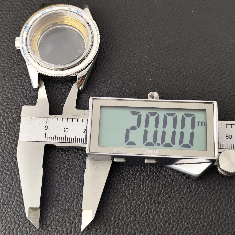 8215 Gehäuse 41,7mm Edelstahlgehäuse Passend für 8215 Uhrwerk Uhrenzubehör Saphirglas Uhr für Herren 20mm Uhrenarmband – Detail 9