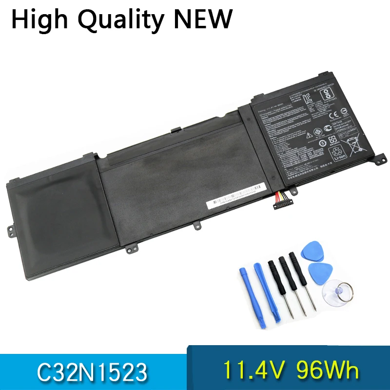 

НОВЫЙ аккумулятор для ноутбука C32N1523 для ASUS Zenbook Pro UX501V UX501VW N501VW G501VW 11,4 В 96 Втч
