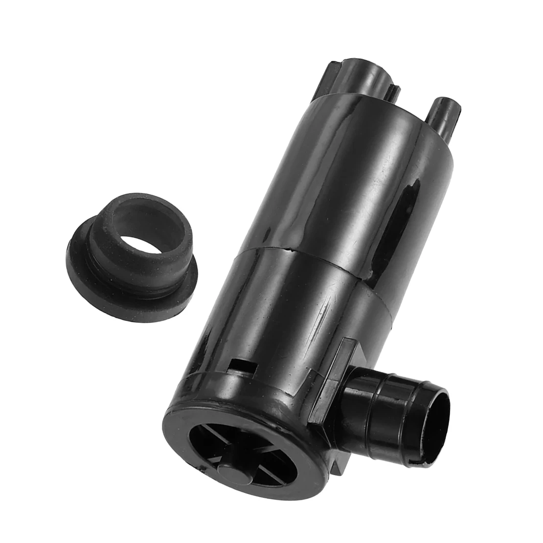 28920JA00A 28920-JN01A 94322KR Pompa Motor Pencuci Kaca Depan dengan Grommet Hitam Cocok untuk Nissan Altima Maxima NV200 Rogue Versa