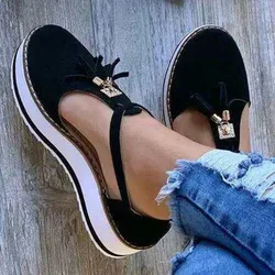 2022 New Summer Fashion Women Sandals Casual Flat Platform Shoes Round Head Buckle Sandals Women's Tassel Shoes for Women