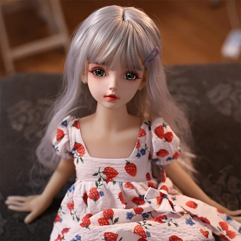 70CM Campus Stijl Anime Pop met Dubbele Paardenstaart, TPE Soft Body Poseable Figuur, Home Decor Collectible, USA Verkoper Lokale Verzending