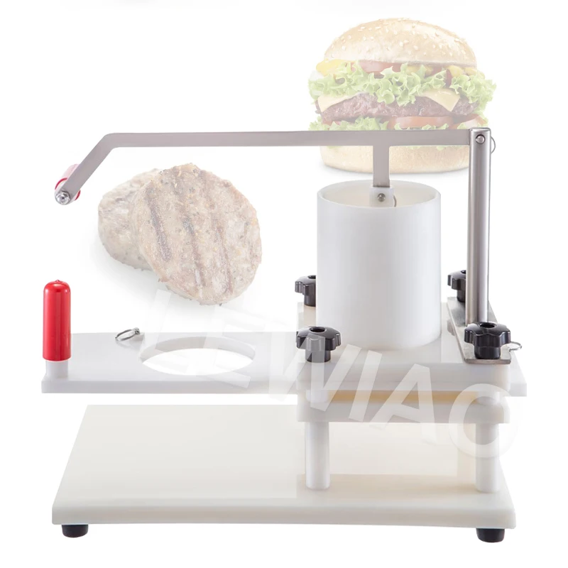 

LEWIAO Manual Hamburger Press 110mm 130mm Burger Forming Patty Makers Multifunctional Round Meatloaf Machine