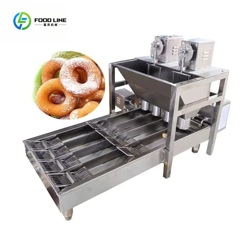 Auto Frying Street Food Doughnut Machine Mini Industrial Sweet Donut Maker Commercial OEM Customized