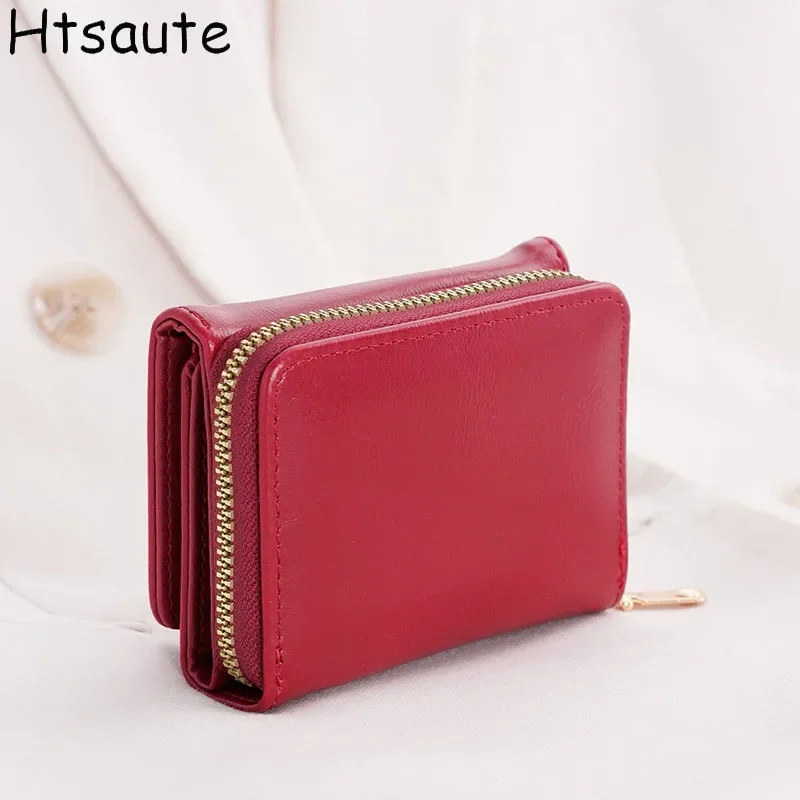 

Fashion Fold-over Women Wallet Ladies Coin Purse for Woman Card Holder Wallet Female Mini Clutch for Girl billetera mujer