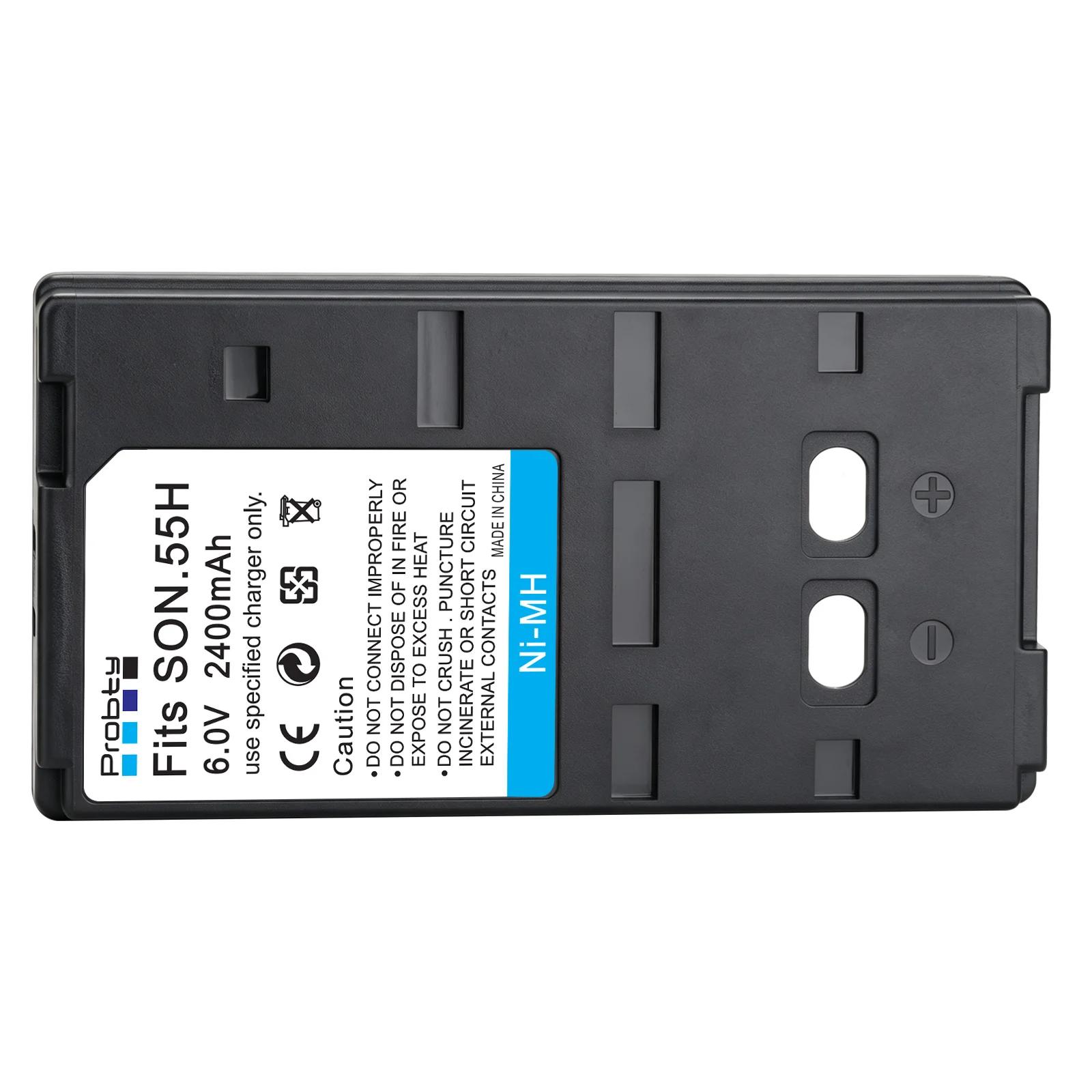 Probty 2400mAh Battery For ONeil 550041-100 DR10 Sony NP-33 NP-55 NP-66 NP-66H NP-68 NP-77 NP-98 AKAI BPN300 BPN350