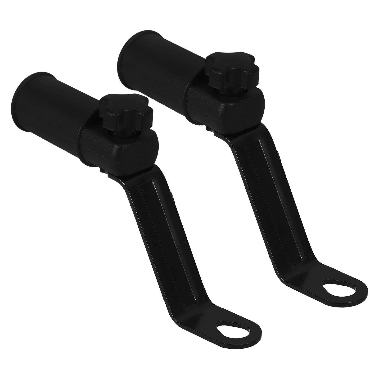 2 Pcs Scooter Phone Mount Motorcycle Rearview Mirror Bracket Mobile Holder Adapter Clamp