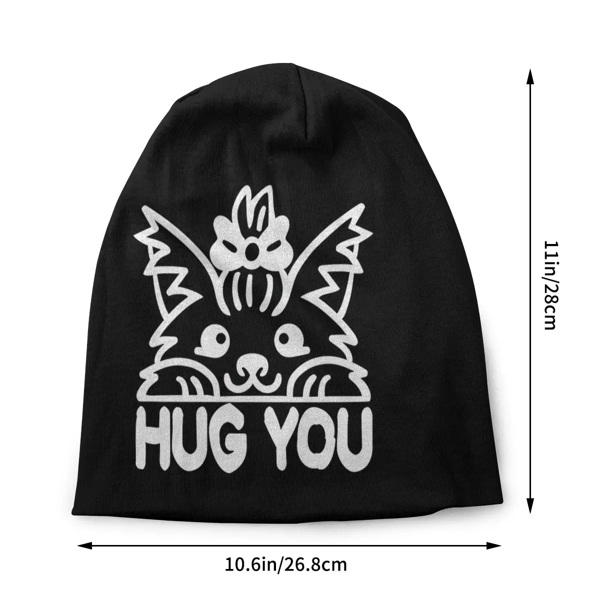 Hug You Outdoor Thin Beanie Caps Yorkshire Terrier Pet Dog Skullies berretti berretti da sci cappelli morbidi con cofano