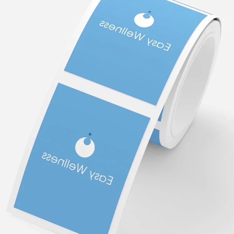 ملصقات لاصقة مطبوعة حسب الطلب ملصقات تغليف الأدوية المخصصة صندوق دواء ملصق ملصق مقاوم للماء مخصص عالي LG Vinyl