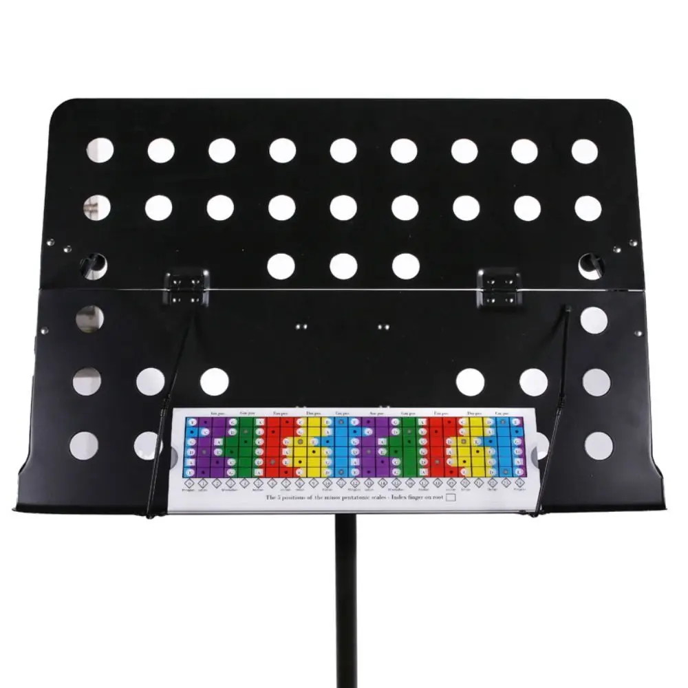 Escala de diapasón, regla deslizante pentatónica, herramienta de aprendizaje diatónico y modo, regla de básculas de guitarra, profesionales de plástico PVC