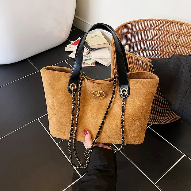 

Classic Designer Women Tote Bag Luxury Leather Handbags Elegant Crossbody Vintage Style