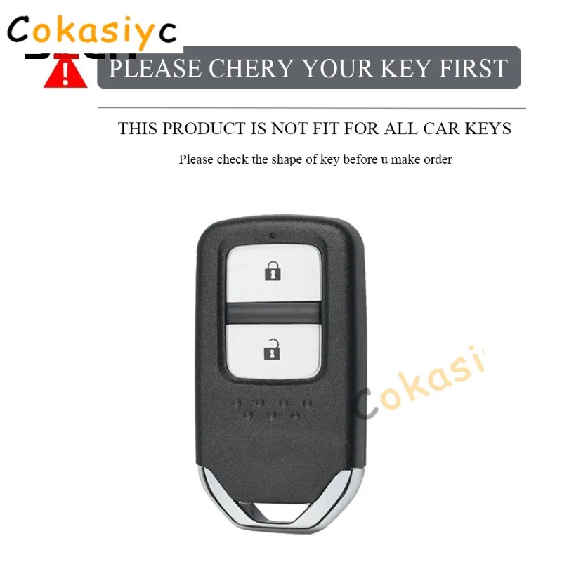 TPU Car smart Key Case Cover Fob Keychain For Honda CRV CR-V Fit Civic Accord HR-V HRV City Odyssey XR-V Shell Holder Protector