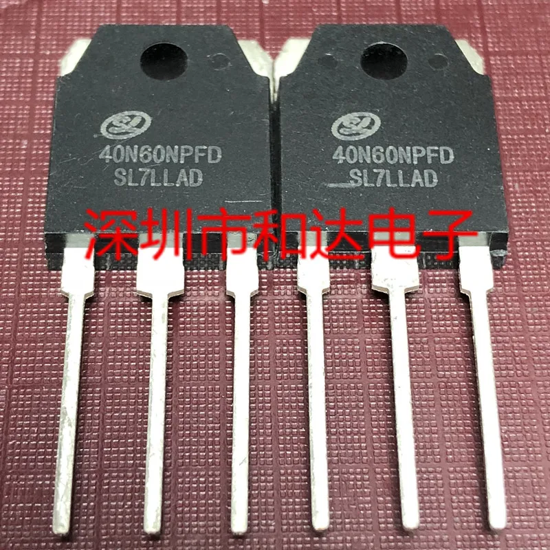 10PCS/Lot 40N60NPFD  TO-3P 600V 40A   Really Stock Original Best Quality Guarantee Fast Shipping