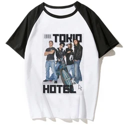 Tokio-camisetas de Hotel para mujer, para niña cómica de camiseta de manga anime, ropa de los años 2000