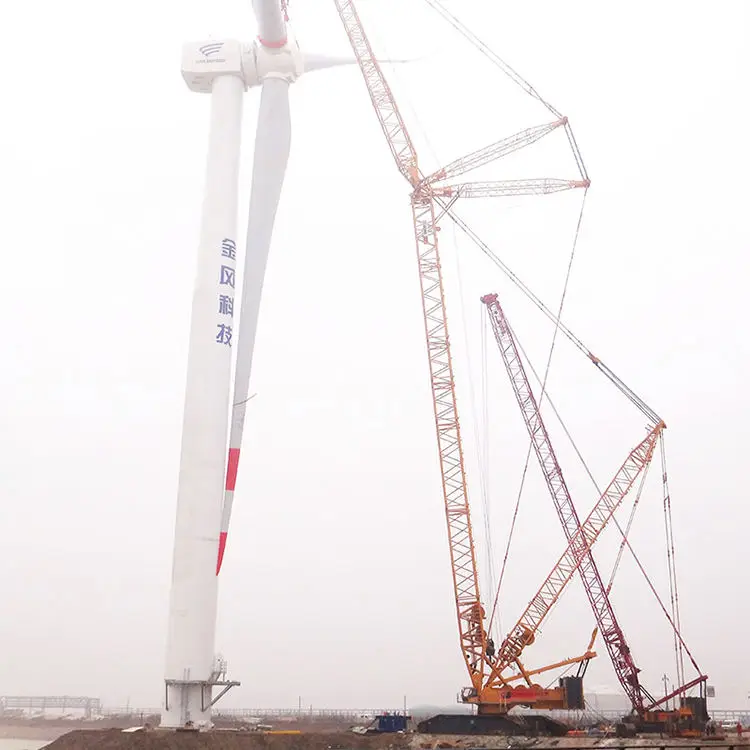 New Generation Of XGC500 500ton Crawler Crane Can Choose Wind Power Special Working Conditions